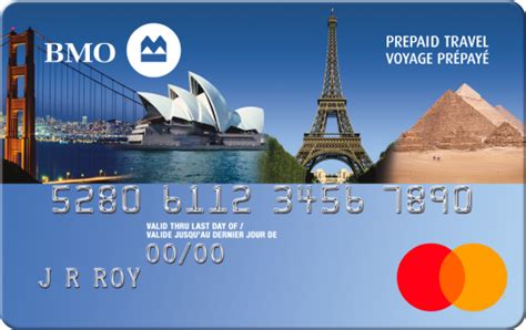 bmo prepaid travel mastercard.